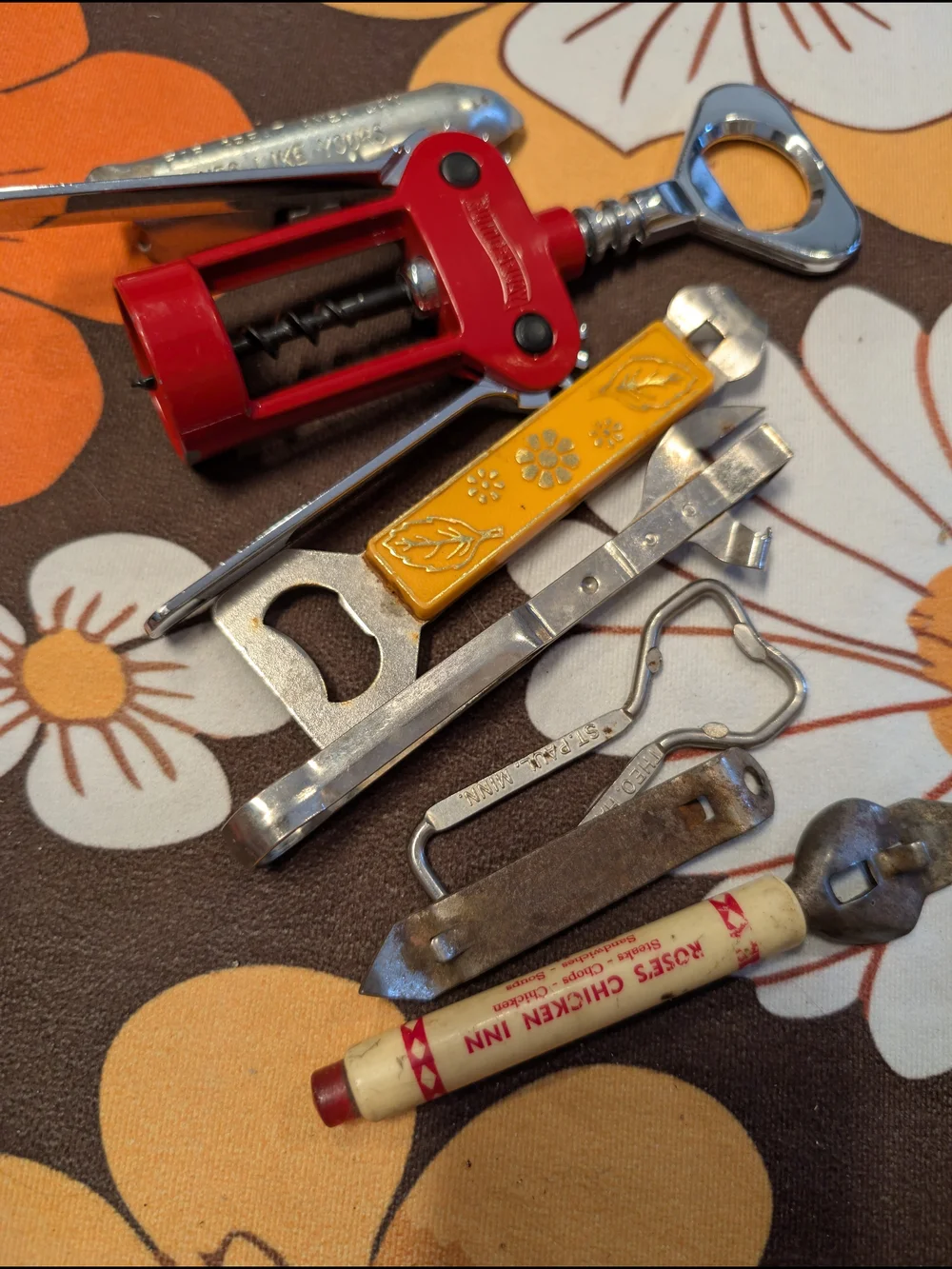 Vintage Multi-Tool Bar & Bottle Opener Lot